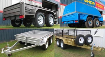 Tandem Axle Box Trailers - Premium Range