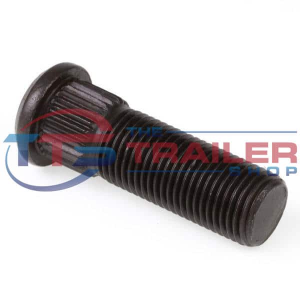 Wheel Stud 1/2" UNF Short Knurl The Trailer Shop