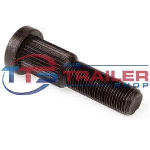 Wheel Stud 1/2" UNF Long Knurl Industrial