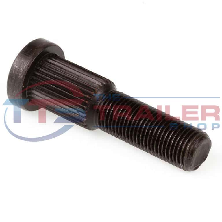 Wheel Stud 1/2" UNF Long Knurl Industrial The Trailer Shop