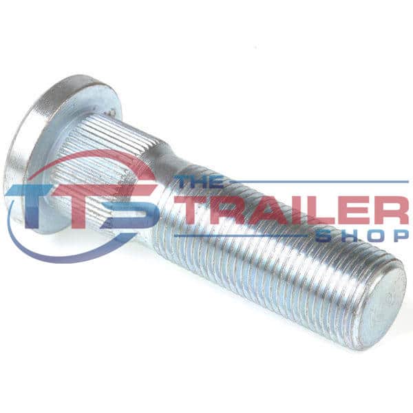 Wheel Stud 3/4" UNF Short Knurl The Trailer Shop