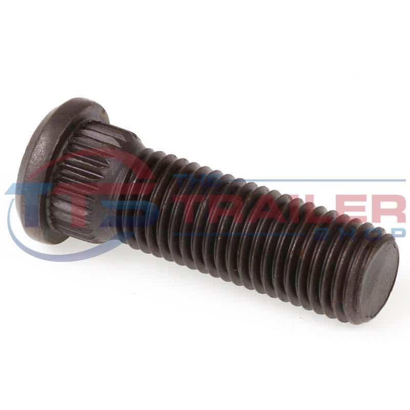 Wheel Stud M12x1.5 Short Knurl The Trailer Shop