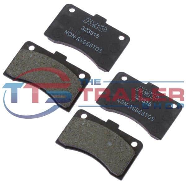 Mechanical Disc Brake Caliper Pads - New Style - 4pk