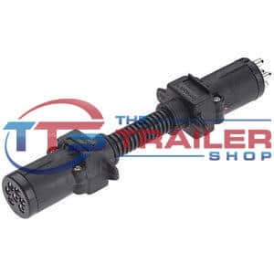82205 adapter 7 pin small round to 6 pin small round narva