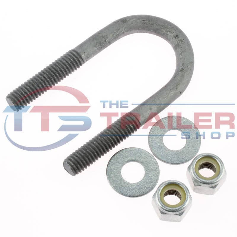U-Bolt 1/2” 39mm Round x 100mm Galvanised