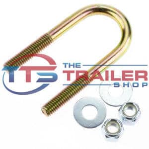 U-Bolt 1/2” 39mm Round x 113mm