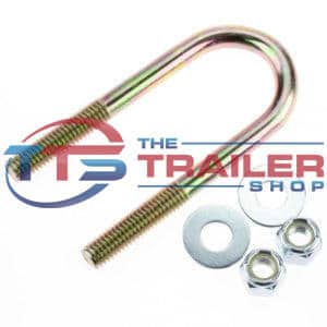 U-Bolt 1/2” 39mm Round x 125mm