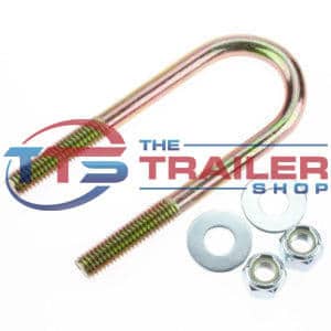 U-Bolt 1/2” 39mm Round x 138mm