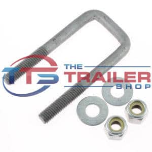 U-Bolt 1/2” 40mm Square x 113mm Galvanised