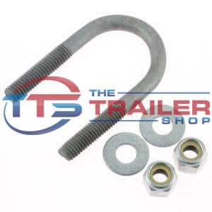 U-Bolt 1/2” 45mm Round x 100mm Galvanised