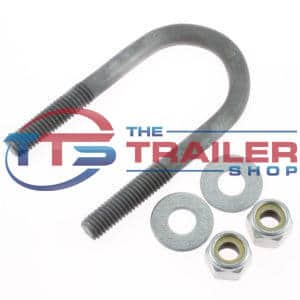 U-Bolt 1/2” 45mm Round x 113mm Galvanised