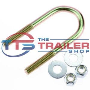 U-Bolt 1/2” 45mm Round x 125mm