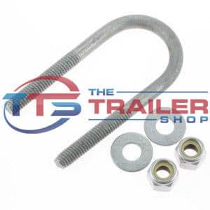 U-Bolt 1/2” 45mm Round x 125mm Galvanised