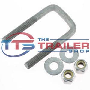 U-Bolt 1/2” 45mm Square x 100mm Galvanised