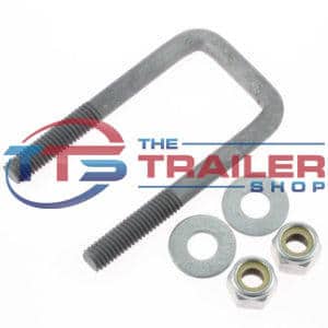 U-Bolt 1/2” 45mm Square x 113mm Galvanised