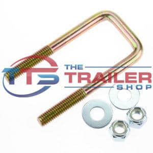 U-Bolt 1/2” 45mm Square x 125mm