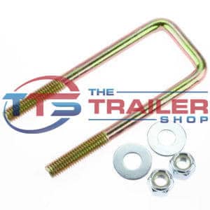 U-Bolt 1/2” 45mm Square x 150mm