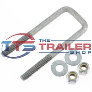 U-Bolt 1/2” 45mm Square x 150mm Galvanised
