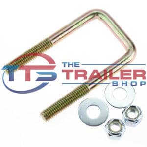 U-Bolt 1/2” 50mm Square x 113mm