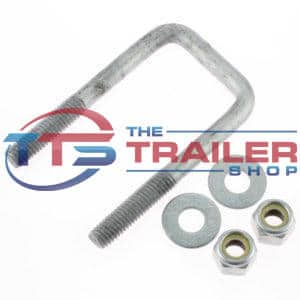 U-Bolt 1/2” 50mm Square x 113mm Galvanised