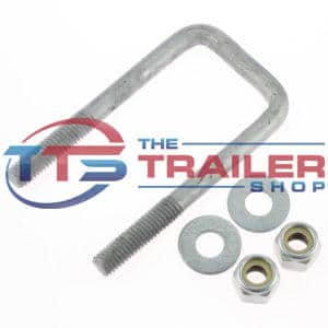 U-Bolt 1/2” 50mm Square x 125mm Galvanised