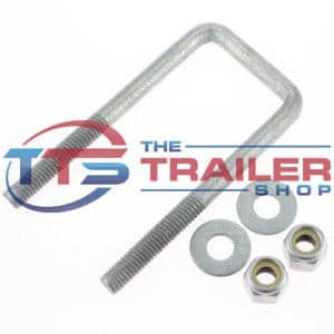 U-Bolt 1/2” 56mm Square x 138mm Galvanised