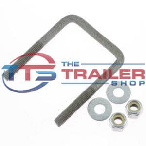 U-Bolt 1/2” 83mm Square x 120mm Galvanised