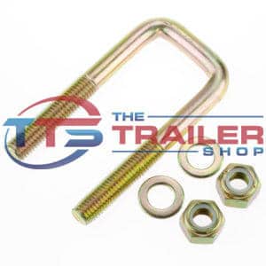 U-Bolt 5/8” 45mm Square x 130mm