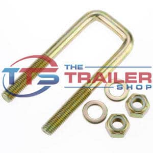 U-Bolt 5/8” 45mm Square x 150mm