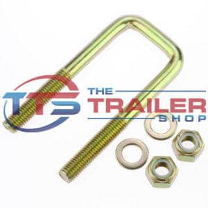 U-Bolt 5/8” 50mm Square x 150mm