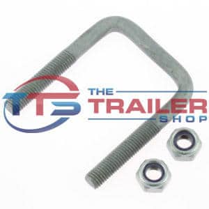 U-Bolt M10 50mm Square x 75mm Galvanised