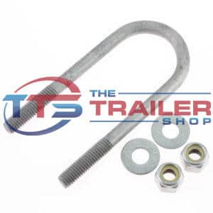 U-Bolt 1/2” 50mm Round x 150mm Galvanised