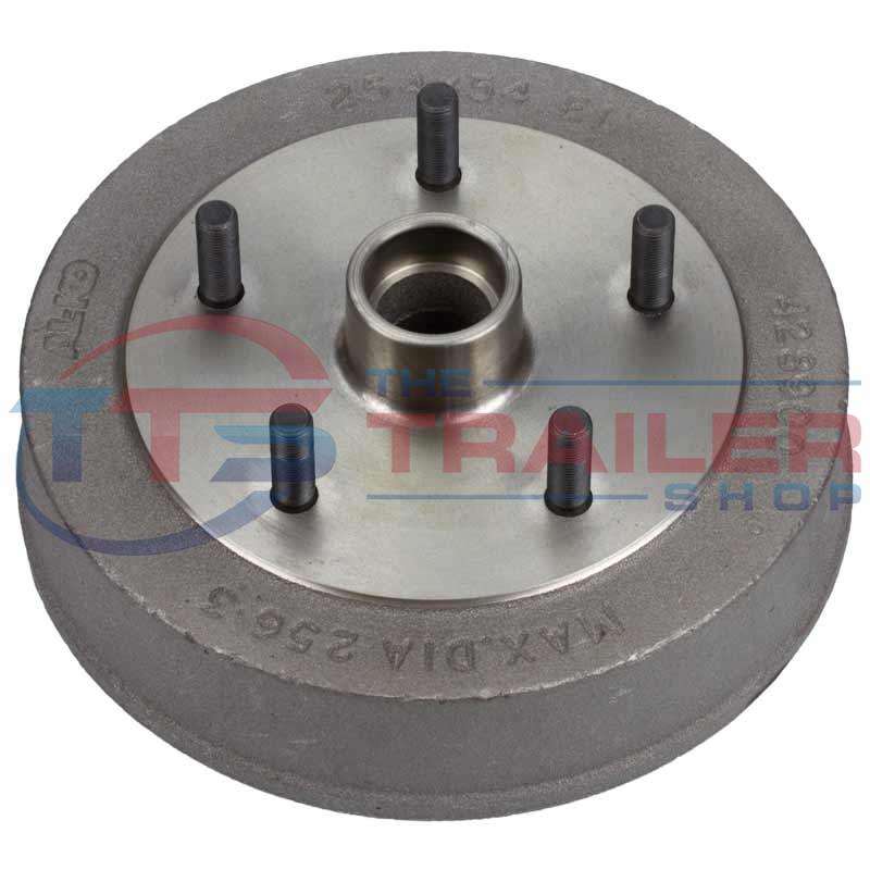 10 Hub Drum 5 Stud Landcruiser 5x150mm Pcd M14 Studs Al Ko The Trailer Shop