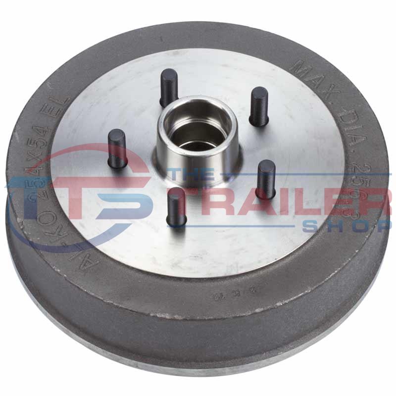 10" Hub Drum 5 Stud Ford (5x114.3mm PCD) ALKO The Trailer Shop