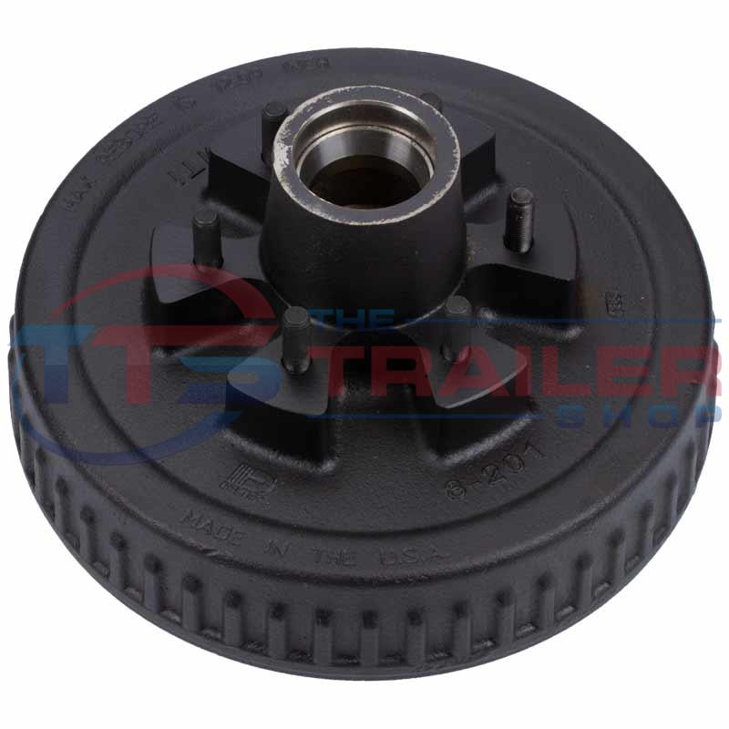 12" Hub Drum 6 Stud Landcruiser (6x139.7mm PCD) 2t Dexter The Trailer