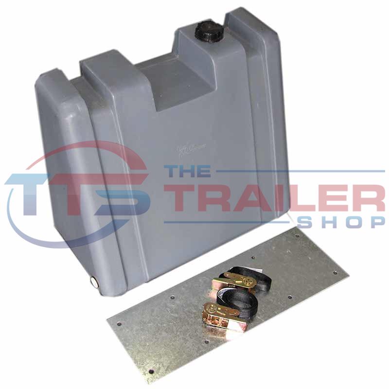 60L Upright Poly Water Tank with Mount Kit PRV60-MK