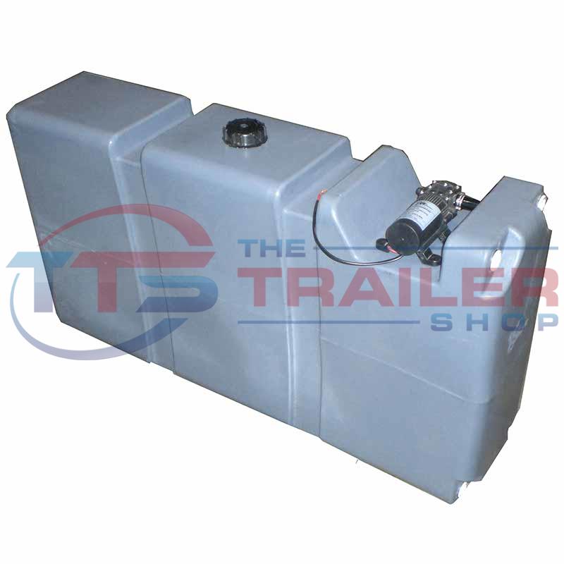 76L Long Poly Water Tank with Pump PRV80LP The Trailer Shop