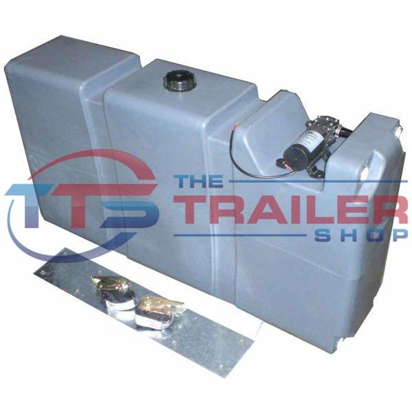 76L Long Poly Water Tank with Pump & Mount Kit PRV80LPMK The