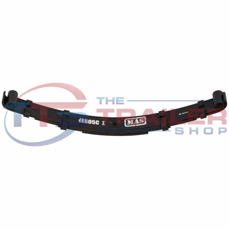 ALKO Shackle Spring 5 Leaf 60mm x 685mm Centred MT The Trailer Shop