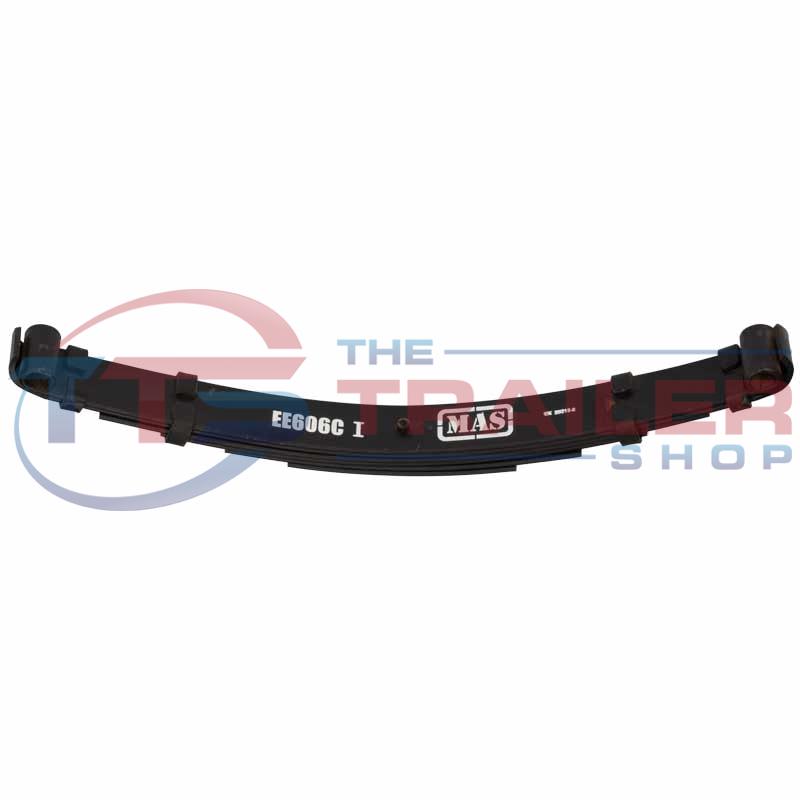 ALKO Shackle Spring 6 Leaf 60mm x 685mm Centred MT The Trailer Shop