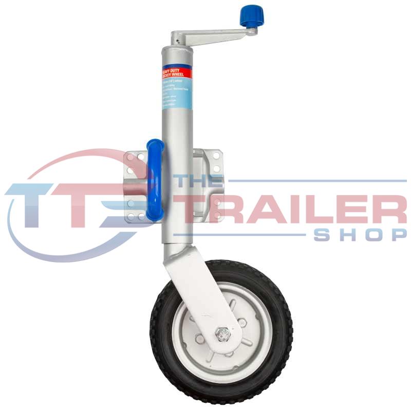 Ark 10" Heavy Duty Swing Up Jockey Wheel The Trailer Shop