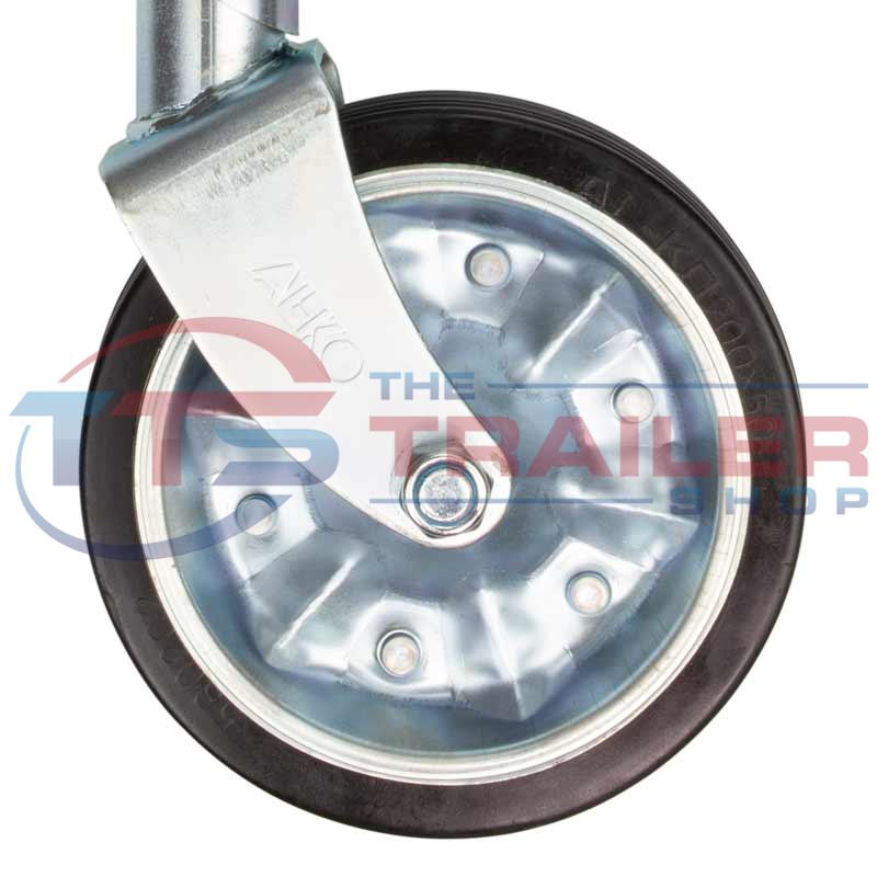 ALKO Premium 8" Jockey Wheel With 3 Bolt Centre Swivel Bracket The