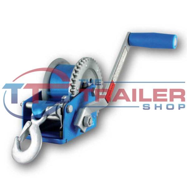 Ark Winch 4:1 with Webbing Strap & Snap-on Hook