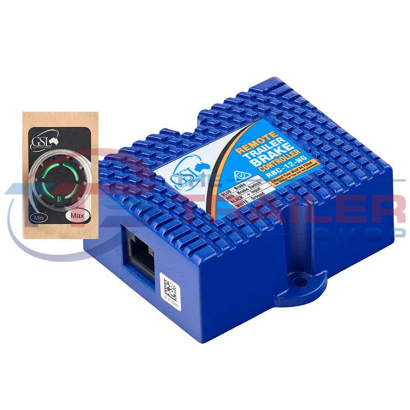 GSL Brake Controller with Remote Head Unit 2 Axle 4 Wheel The