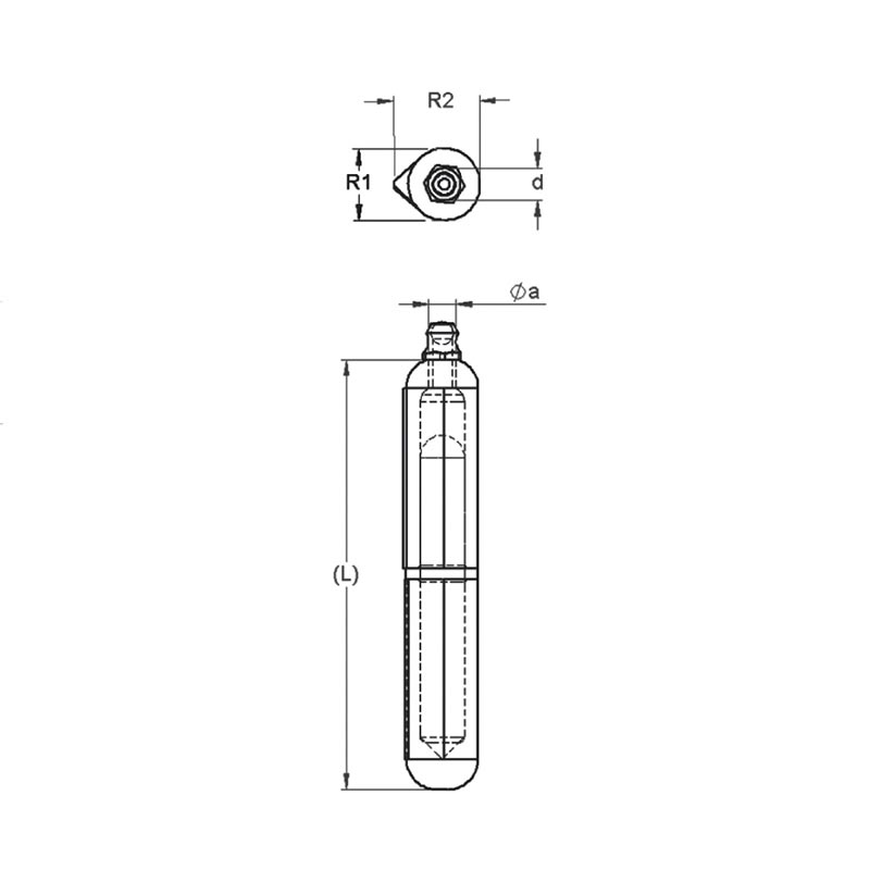 Bullet Pin Hinge Greaseable 100mm The Trailer Shop