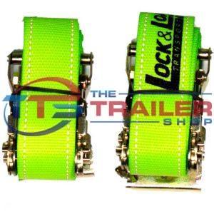 Lock & Load Wheel Chock Straps 1.8m 2 Pack