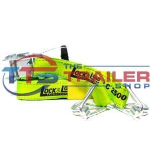Lock & Load Truck Ratchet Tie Down Strap