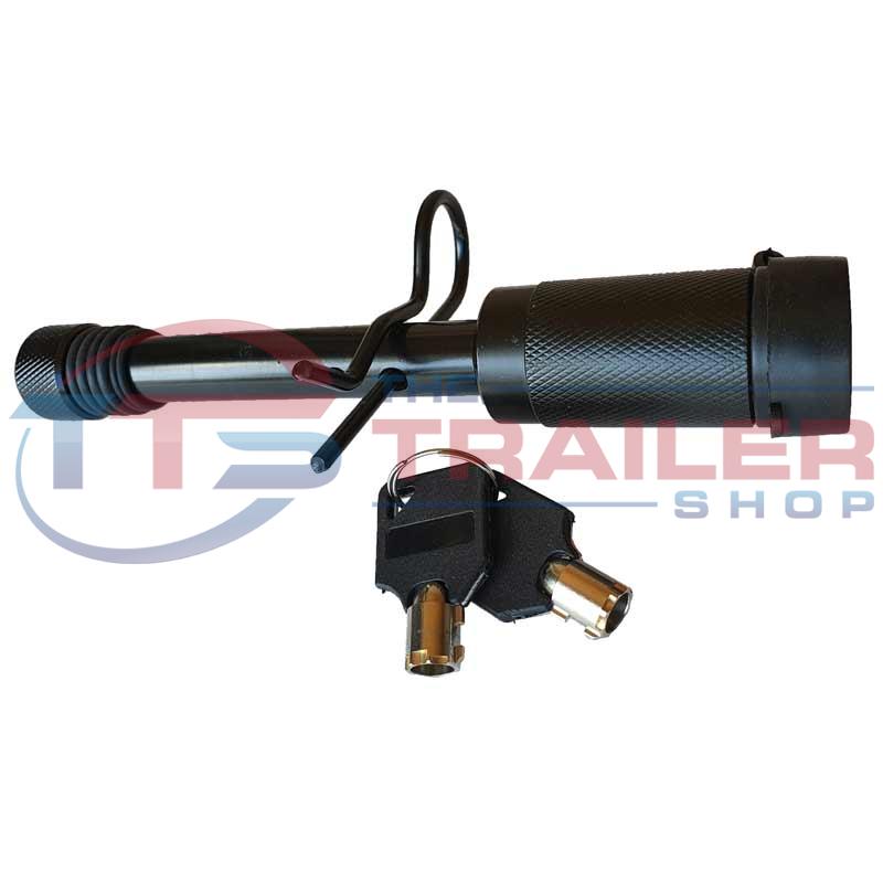 Mister Hitches Locking Hitch Pin 66100mm Black Coated The Trailer Shop