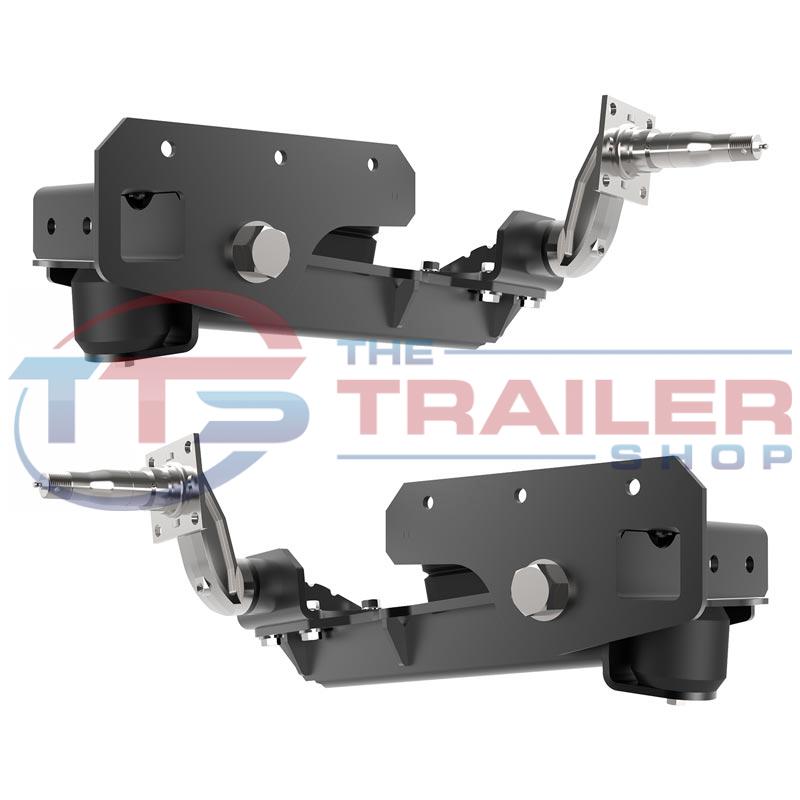 Timbren Axle-Less 1000Kg HD Galvanised with 4" Drop Long 3.5K Stub Axles - Image 2