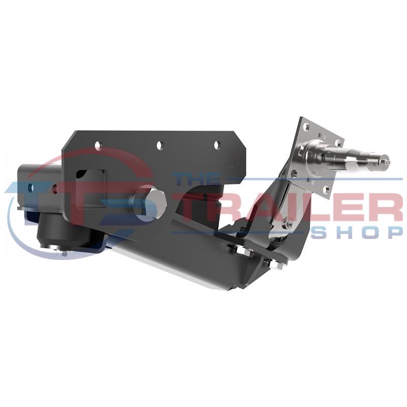 Timbren Axle-Less 1580Kg Galvanised with 4" Drop 3.5K Stub Axles